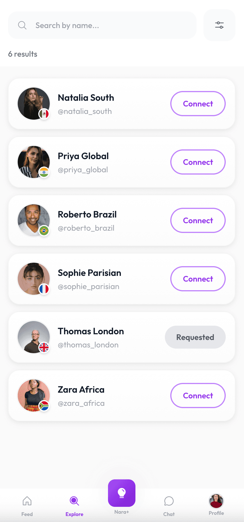 NARA+ search and discovery